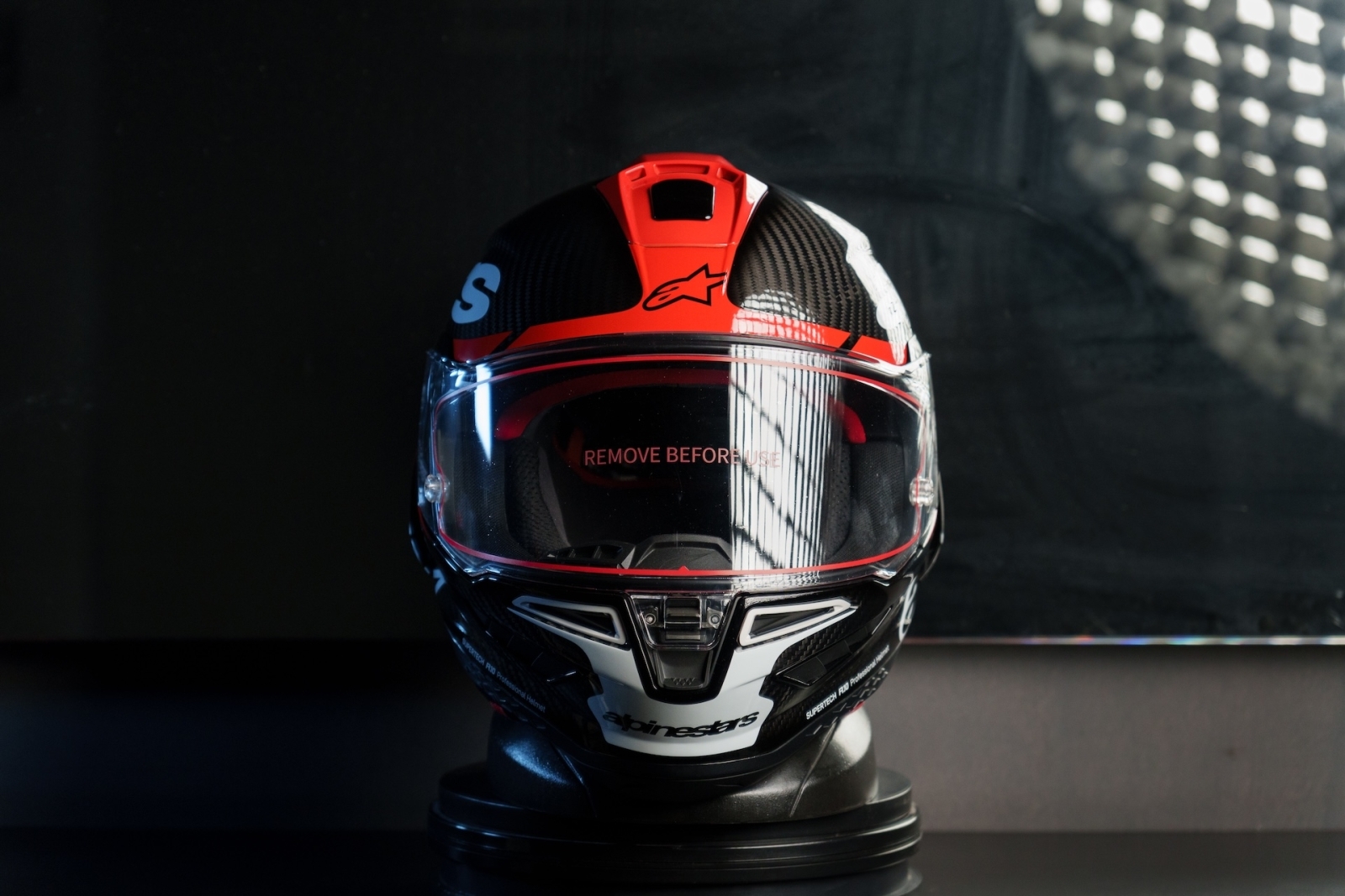 Nón Alpinestars Supertech R10 Element Đỏ