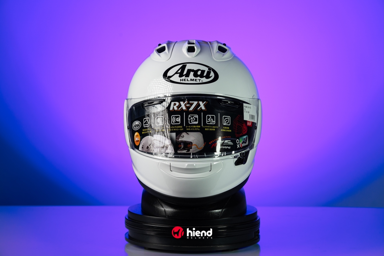 Arai Rx7x Trắng