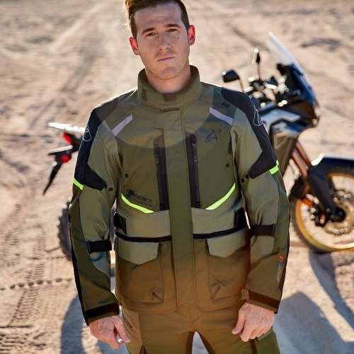 Giáp Alpinestars Andes V3 Drystar® Rêu Xanh