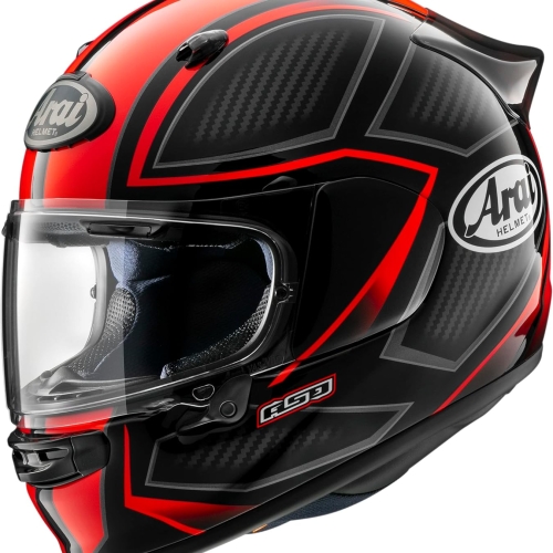 Nón Arai Astro GX SPINE Đỏ 