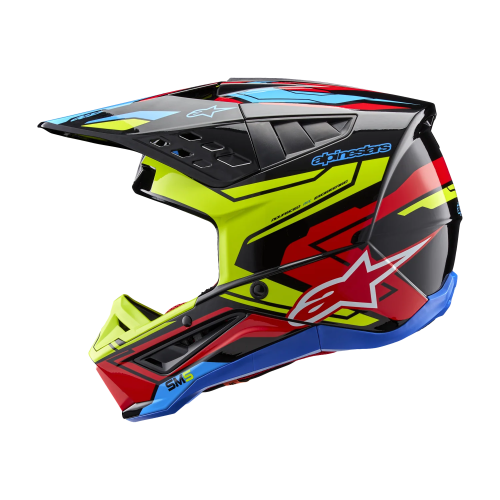 Nón MX Supertech M5 Action 2 Neon 
