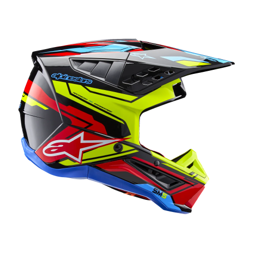 Nón MX Supertech M5 Action 2 Neon 