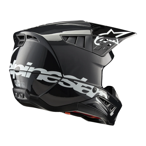 Nón MX Supertech M5 Corp Đen Trắng
