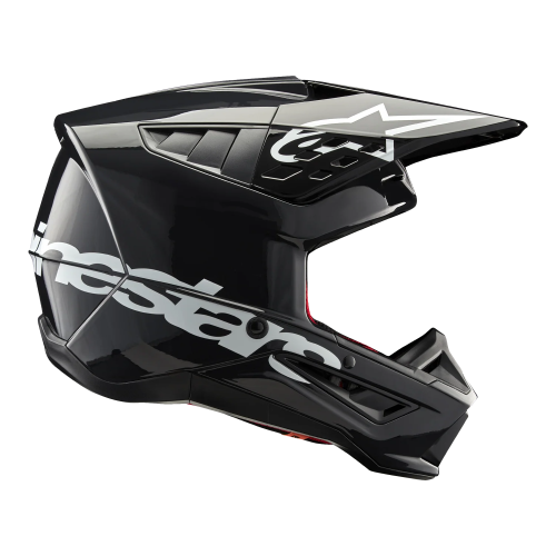 Nón MX Supertech M5 Corp Đen Trắng