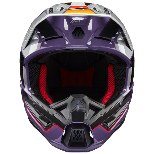Nón MX Supertech M5 Sail Tím Bạc