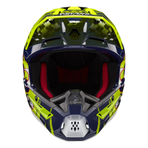 Nón MX Supertech M5 Rash Vàng