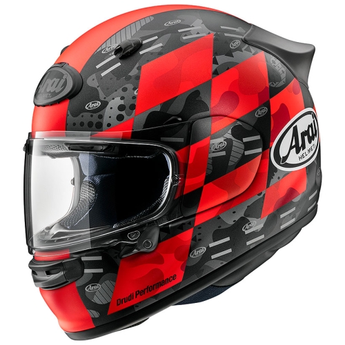 Nón Arai Astro GX Checker Đỏ