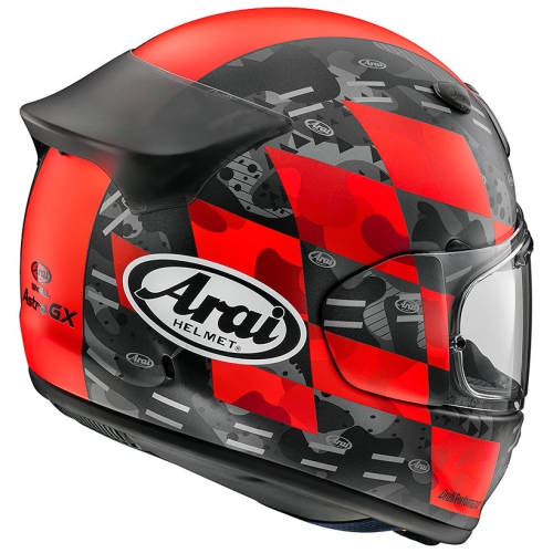 Nón Arai Astro GX Checker Đỏ