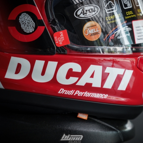 Arai Rx7x Supreme x Ducati