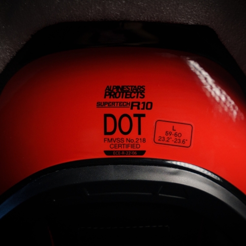 Nón Alpinestars Supertech R10 Element Đỏ