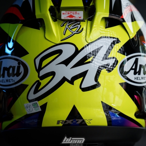 Nón Arai Rx7x Schwantz 30th