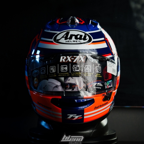 Nón Arai Rx7x TT IOM 2024 *Limited Edition