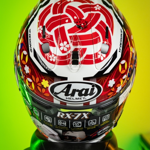 Nón Arai Rx7x Nakagami GP3