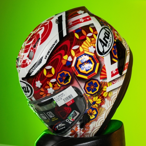 Nón Arai Rx7x Nakagami GP3