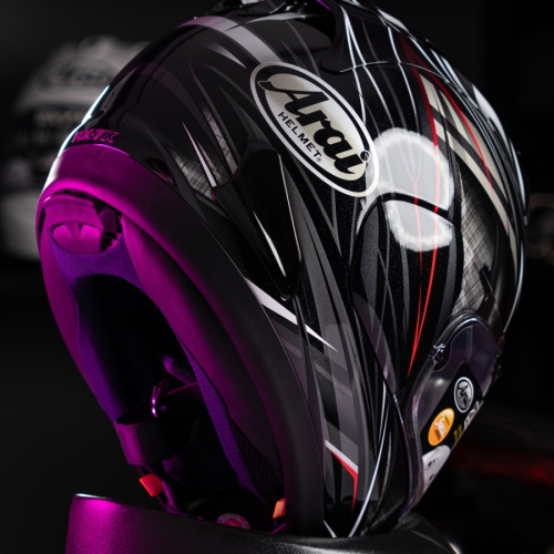Nón Arai Rx7x Radical Đen