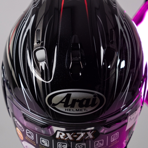 Nón Arai Rx7x Radical Đen