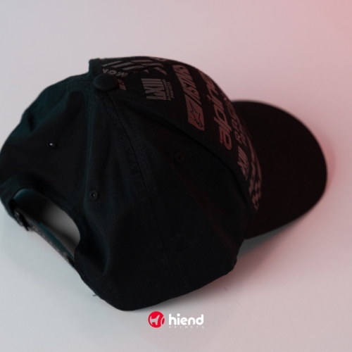 Nón Snapback Alpinestars Multi Logo Đen