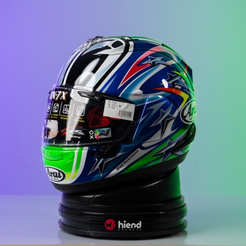 Nón Arai Rx7x  Nakano 04 Xanh