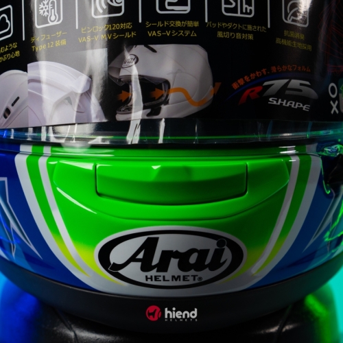 Nón Arai Rx7x  Nakano 04 Xanh