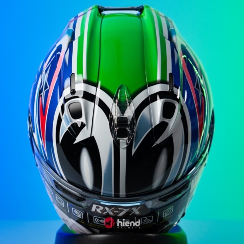 Nón Arai Rx7x  Nakano 04 Xanh