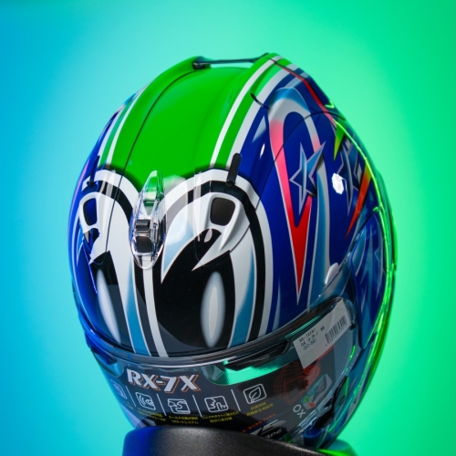 Nón Arai Rx7x  Nakano 04 Xanh