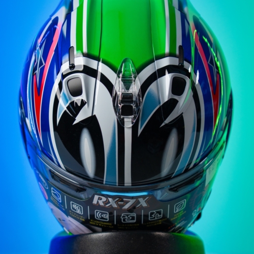 Nón Arai Rx7x  Nakano 04 Xanh