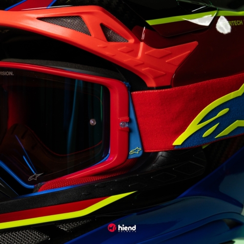 Goggle Alpinestars Supertech Corp Xanh Đỏ