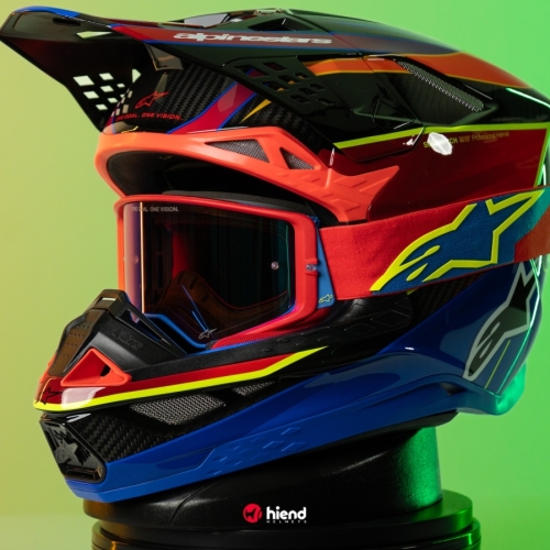 Goggle Alpinestars Supertech Corp Xanh Đỏ