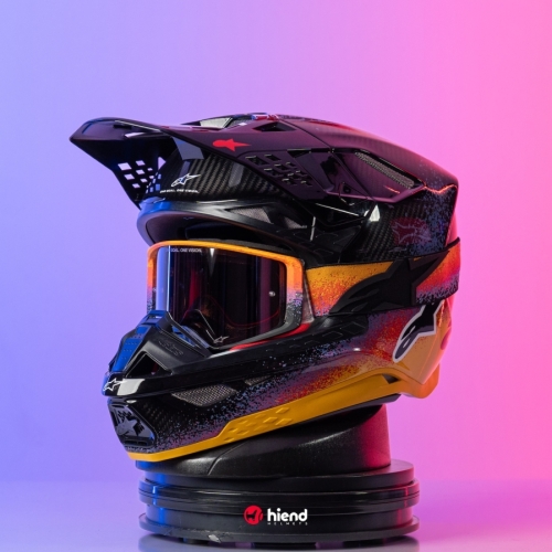 Nón MX Supertech M10 Cam Đen Vũ Trụ *Limited*
