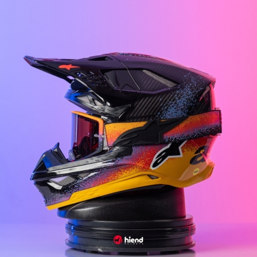 Nón MX Supertech M10 Cam Đen Vũ Trụ *Limited*