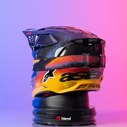 Nón MX Supertech M10 Cam Đen Vũ Trụ *Limited*