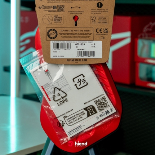 Giáp Ngực Alpinestars Nucleon Plasma Divided [ 2 Mảnh ]