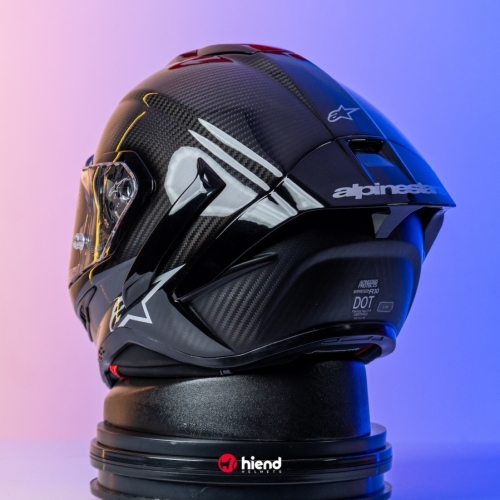 Nón Alpinestars Supertech R10 Carbon Đen Bóng