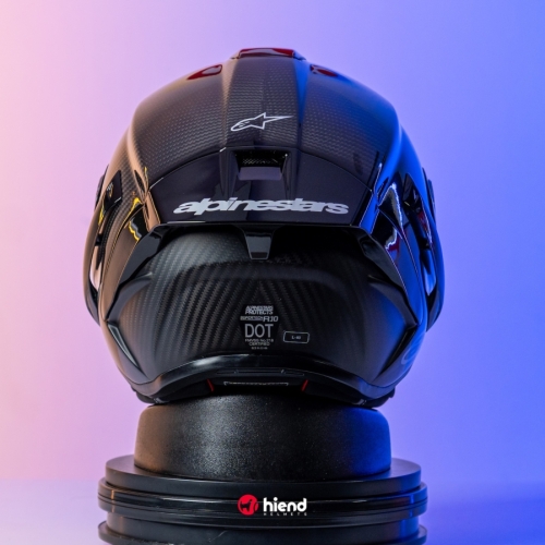Nón Alpinestars Supertech R10 Carbon Đen Bóng