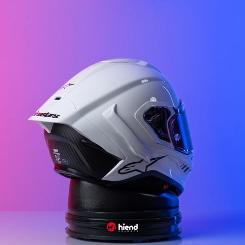 Nón Alpinestars Supertech R10 Carbon Trắng