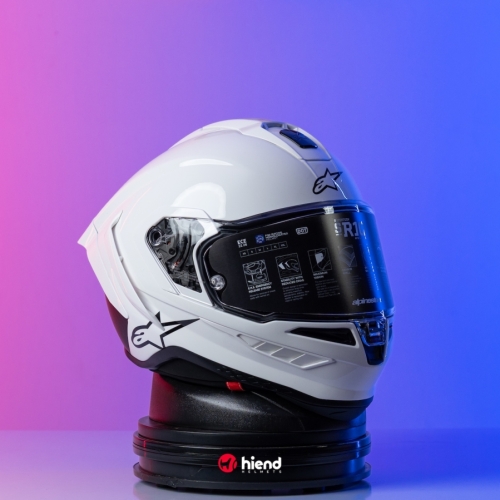Nón Alpinestars Supertech R10 Carbon Trắng