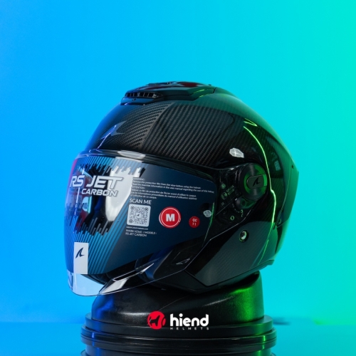 Nón RS Jet Carbon Đen