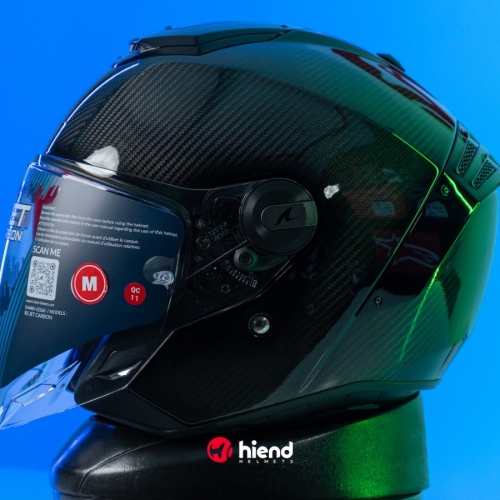 Nón RS Jet Carbon Đen