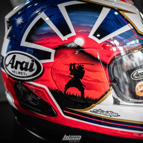 Nón Arai Rx7x Spirit Blue