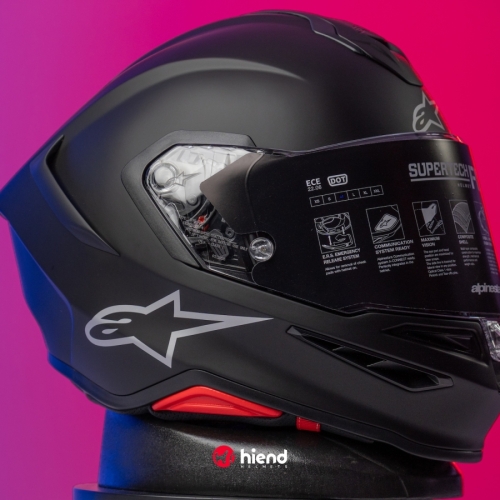 Nón Alpinestars Supertech R7 Đen Nhám