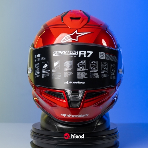 Nón Alpinestars Supertech R7 A-Core Đỏ