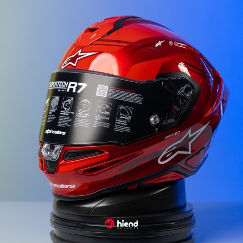 Nón Alpinestars Supertech R7 A-Core Đỏ