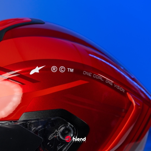 Nón Alpinestars Supertech R7 A-Core Đỏ