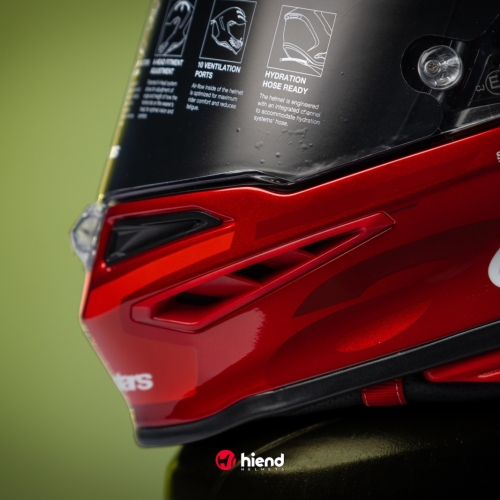 Nón Alpinestars Supertech R7 A-Core Đỏ