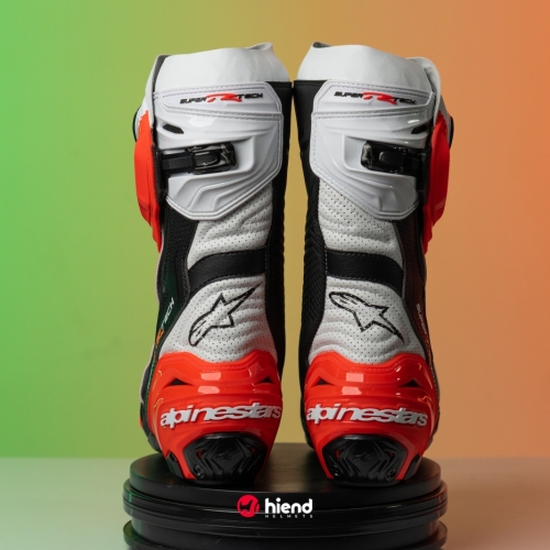 Giày Supertech R Vented Trắng - Đỏ Cam