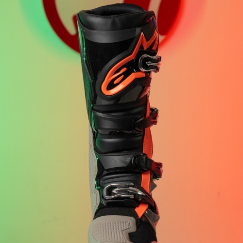 Giày Alpinestars Tech 7 Enduro Đen Cam Nâu