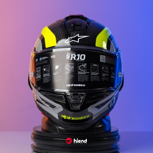 Nón Alpinestars Supertech R10 Arius Vàng