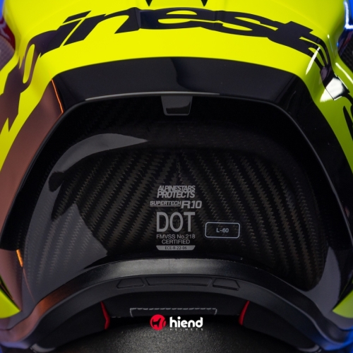 Nón Alpinestars Supertech R10 Arius Vàng