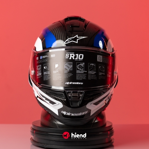 Nón Alpinestars Supertech R10 Arius Xanh
