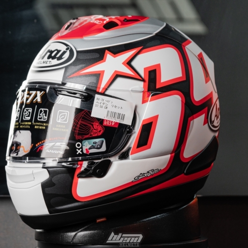Nón Arai Rx7x Nicky Reset 